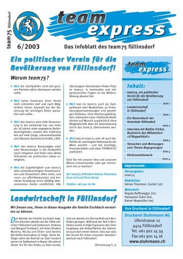 06/2003 - team75 Füllinsdorf