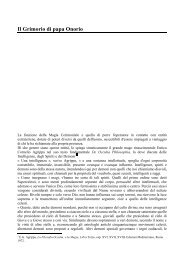 Il Grimorio di papa Onorio (le evocazioni diaboliche) - Fuoco Sacro