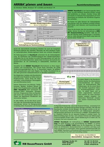 ARRIBA® planen und bauen - DI Kraus & Co GmbH