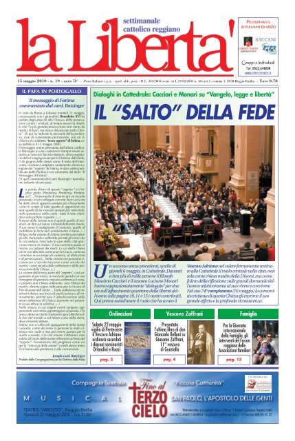 IL “SALTO” DELLA FEDE - Chiesa Cattolica Italiana