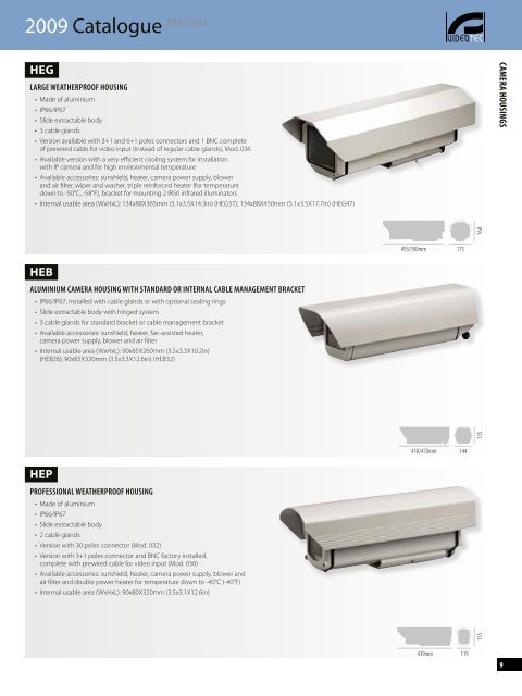 Videotec Catalogue (pdf) - Videor