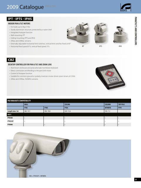 Videotec Catalogue (pdf) - Videor