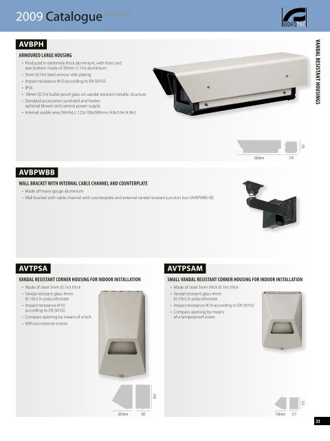 Videotec Catalogue (pdf) - Videor