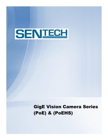 GigE Vision Camera Series (PoE) & (PoEHS) - Videor