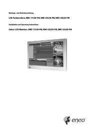 LCD-Farbmonitore, VMC-17LCD-PW, VMC-23LCD-PW ... - Videor