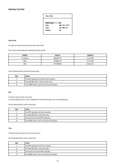 LCD-Farbmonitore, VMC-17LCD-PW, VMC-23LCD-PW ... - Videor