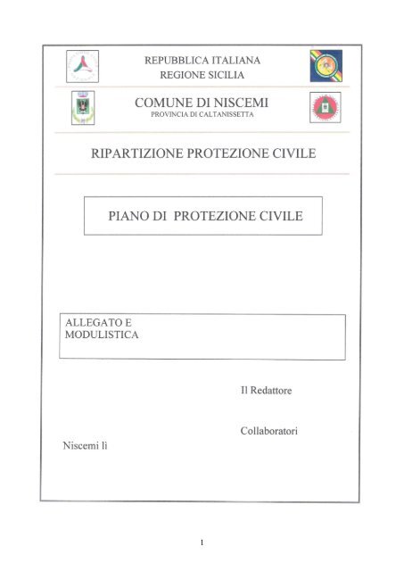 piano di emergenza compilato pdf