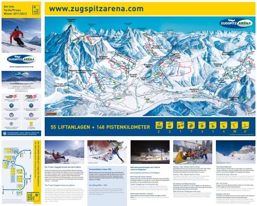 Ski-Info Tarife/Prices Winter 2011/2012 - Zugspitze