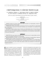 CRIPTORQUIDIA Y CÁNCER TESTICULAR