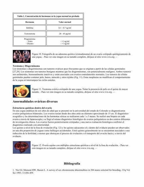 Diagnóstico de patologías ováricas - Facultad de Ciencias ...