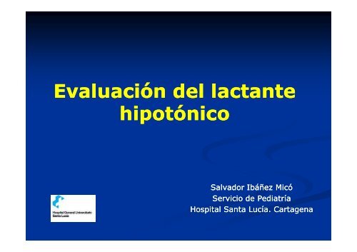 Evaluación del lactante hipotónico - Fpct.es