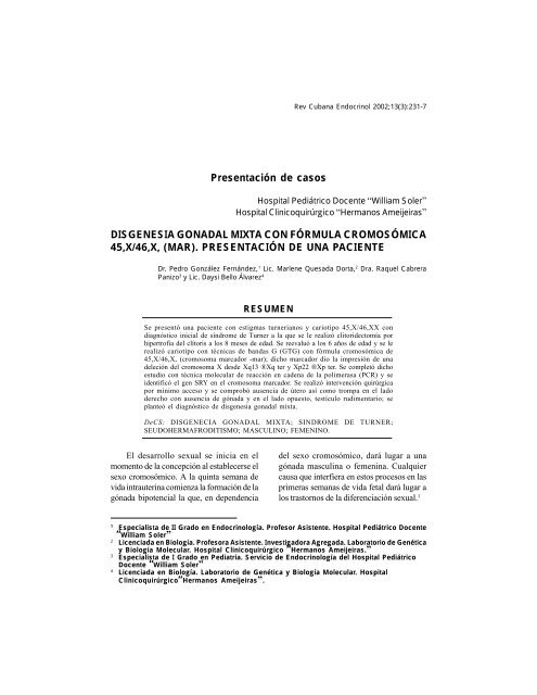agenesia gonadal xx agenesia gonadal xx