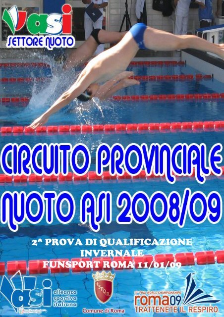 2^ PROVA DI QUALIFICAZIONE INVERNALE FUNSPORT ... - ASI