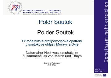 Poldr Soutok Polder Soutok - via donau