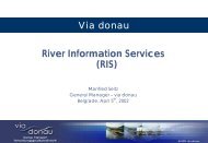 River Information Services - via donau