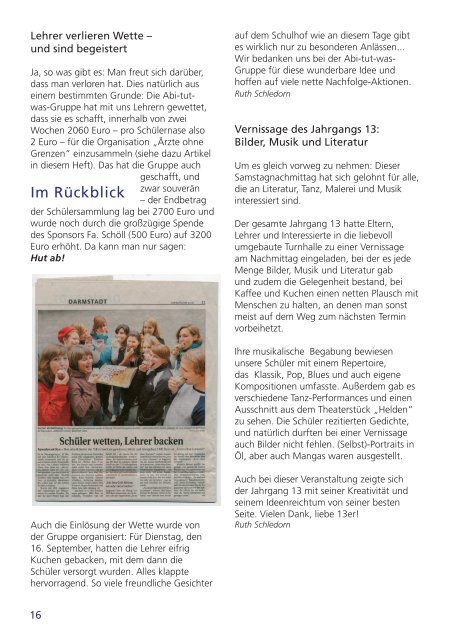 Ausgabe Oktober 2008 - Viktoriaschule Darmstadt