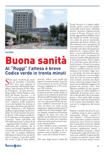 n.0 Giugno-Settembre 2012 - Ordine dei Medici di Salerno