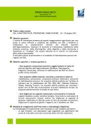 Abstract e curricula - Associazione Italiana Dislessia