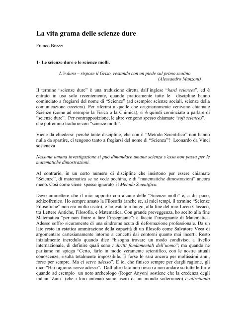 Ci sono tre tipi di stupidità (il più stupido è chi se la tira) - Prima  Bergamo