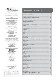 SOMMARIO n. 99 - Centro Studi Cinematografici
