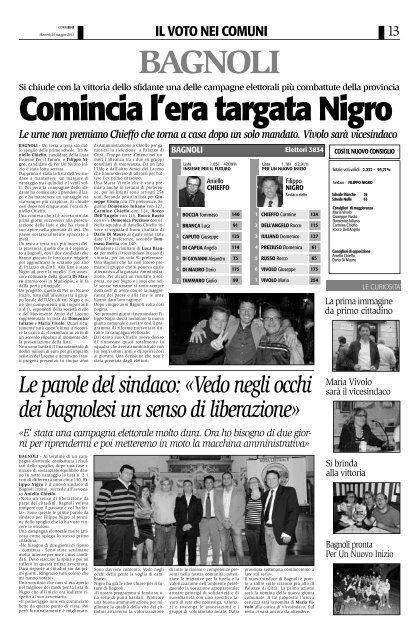 Edizione del 28/05/2013 - Corriere