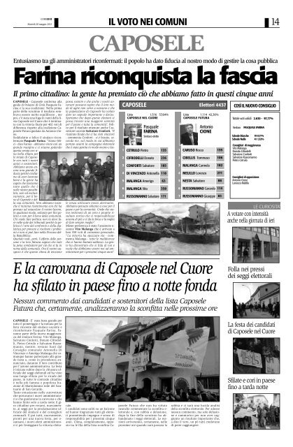 Edizione del 28/05/2013 - Corriere