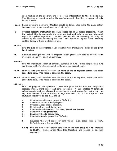 Intel XENIX 286 Programmers Guide (86) - Tenox.tc