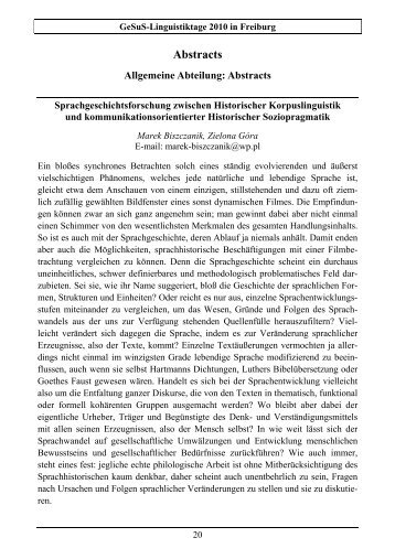 Abstracts (pdf) - Indogermanistik - Albert-Ludwigs-Universität Freiburg