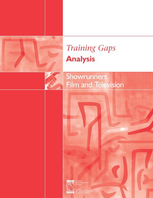 Showrunners - Training Gaps Analysis - Cultural Human Resources ...