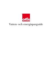 Vatten- och energisparguide - Oras