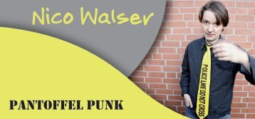 Pantoffel Punk - Nico Walser