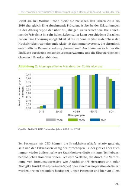 Die chronisch entzündlichen Darmerkrankungen ... - Barmer GEK