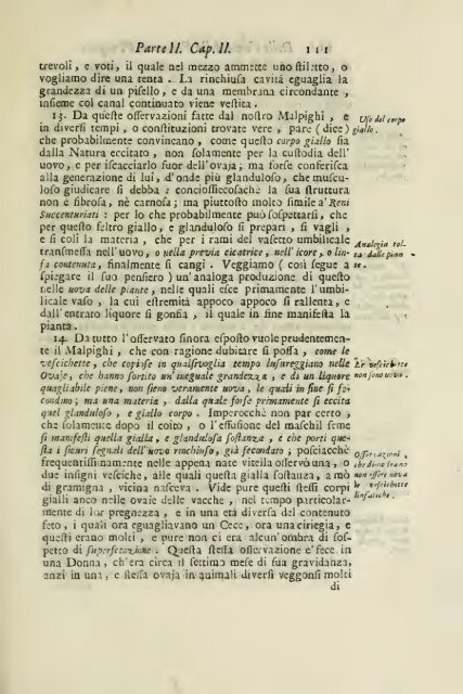 Istoria della generazione dell'uomo, e degli animali, se sia da ...