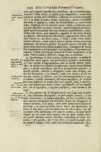 Istoria della generazione dell'uomo, e degli animali, se sia da ...