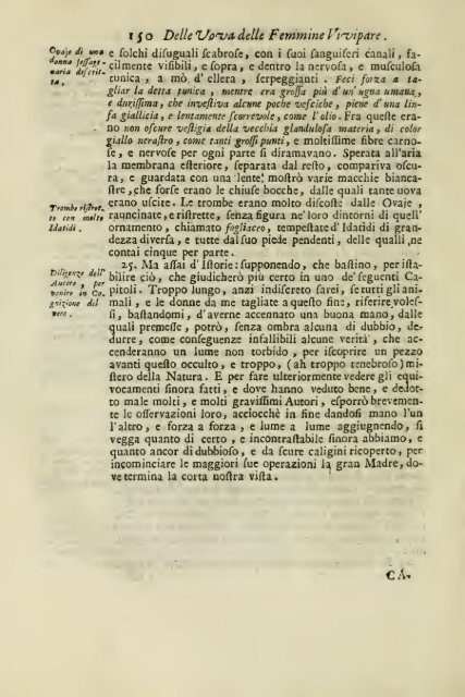 Istoria della generazione dell'uomo, e degli animali, se sia da ...