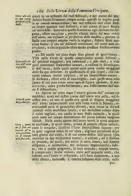 Istoria della generazione dell'uomo, e degli animali, se sia da ...