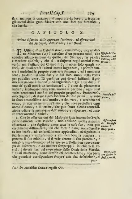 Istoria della generazione dell'uomo, e degli animali, se sia da ...