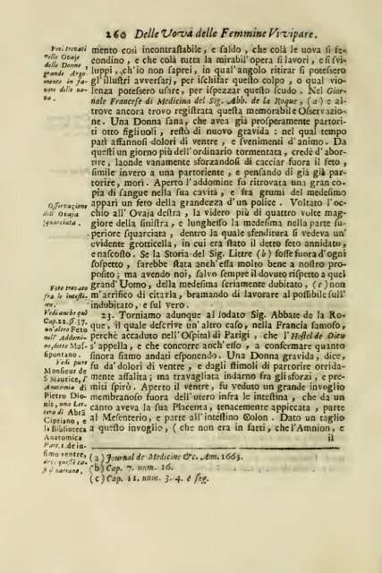 Istoria della generazione dell'uomo, e degli animali, se sia da ...