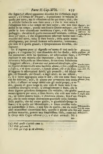 Istoria della generazione dell'uomo, e degli animali, se sia da ...