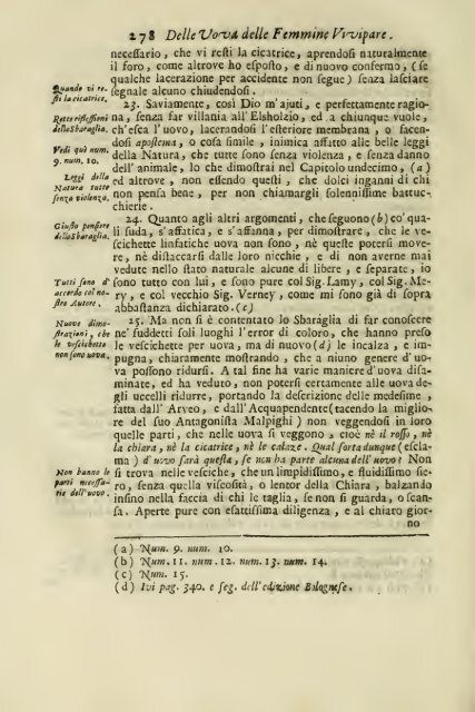 Istoria della generazione dell'uomo, e degli animali, se sia da ...