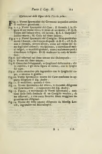 Istoria della generazione dell'uomo, e degli animali, se sia da ...