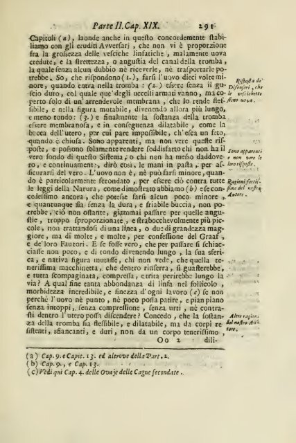 Istoria della generazione dell'uomo, e degli animali, se sia da ...