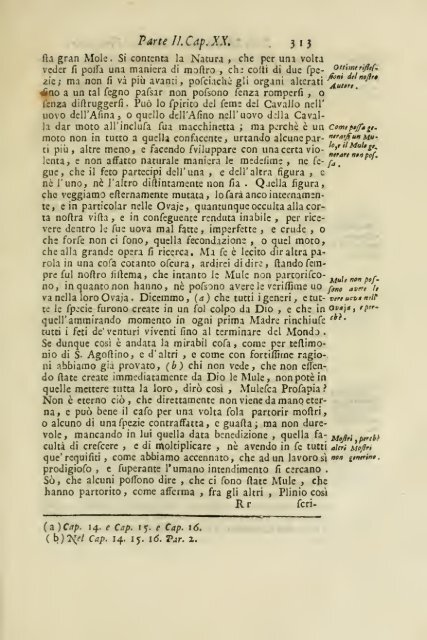 Istoria della generazione dell'uomo, e degli animali, se sia da ...