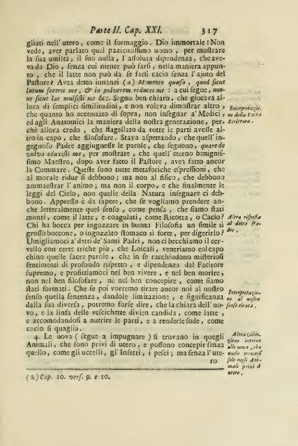 Istoria della generazione dell'uomo, e degli animali, se sia da ...