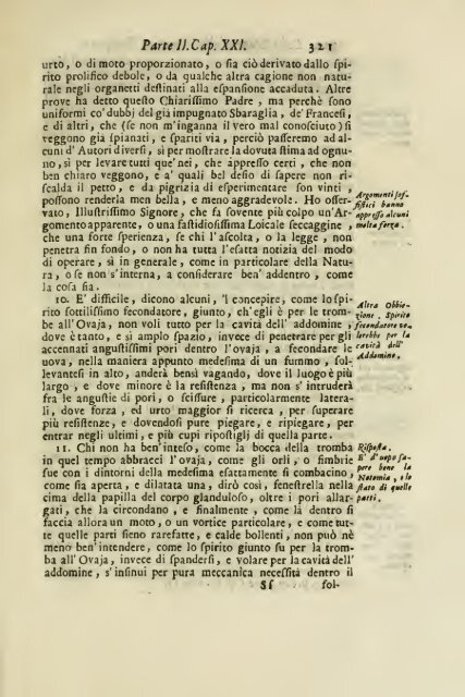 Istoria della generazione dell'uomo, e degli animali, se sia da ...