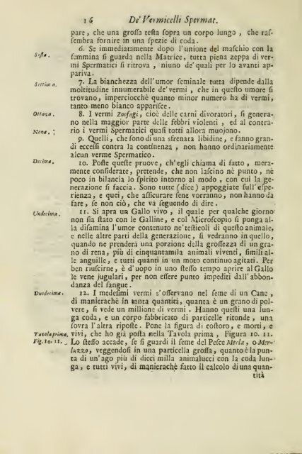 Istoria della generazione dell'uomo, e degli animali, se sia da ...