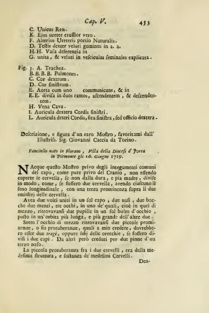 Istoria della generazione dell'uomo, e degli animali, se sia da ...