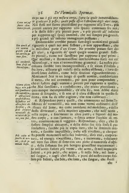 Istoria della generazione dell'uomo, e degli animali, se sia da ...