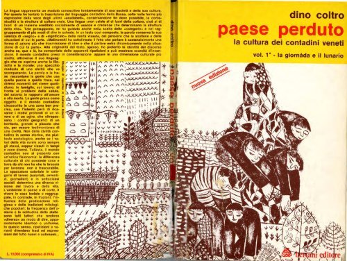 La Cultura Dei Contadini Veneti Volume Nr 1 Associazione Culturale