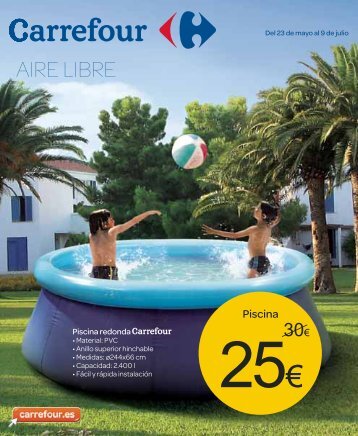 Ofertas Carrefour para el aire Libre